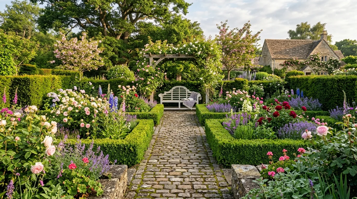12 English Garden Ideas for Classic Beauty